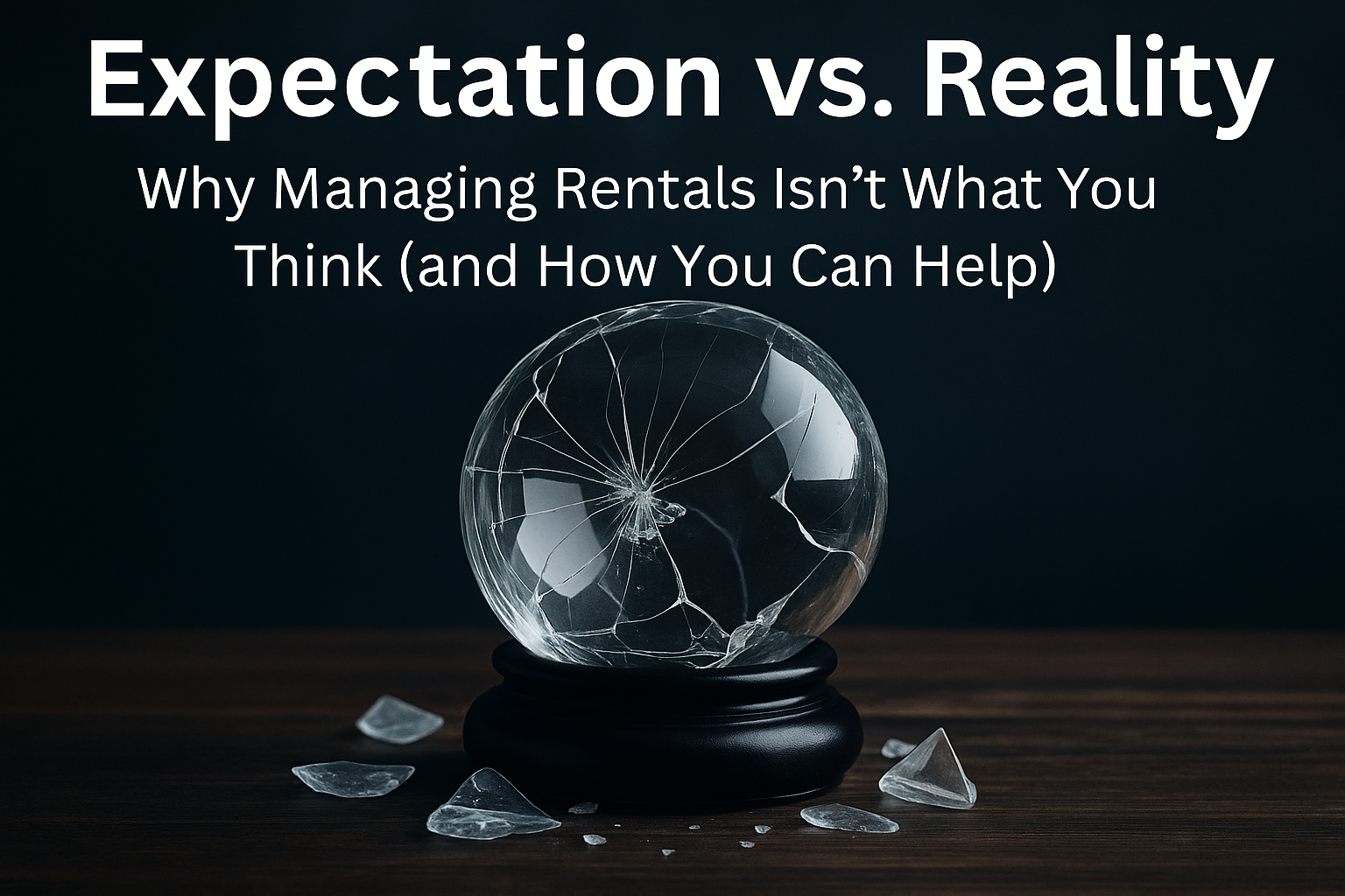 Expectation vs. Reality: Why Managing Rentals Isn't What You Think (and How You Can Help)